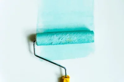 Peinture intérieure à la Prétière — murs, plafonds et boiseries